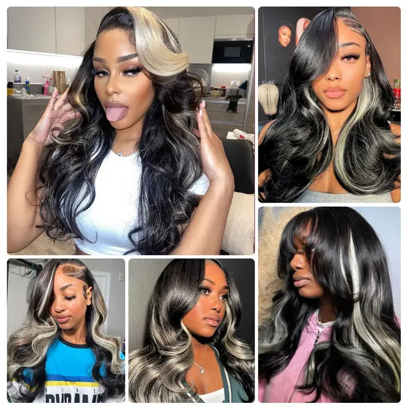 Mèches Body Wave 1B/613 Blonde Naturelle 100% Cheveux Humains – CLEVI Paris