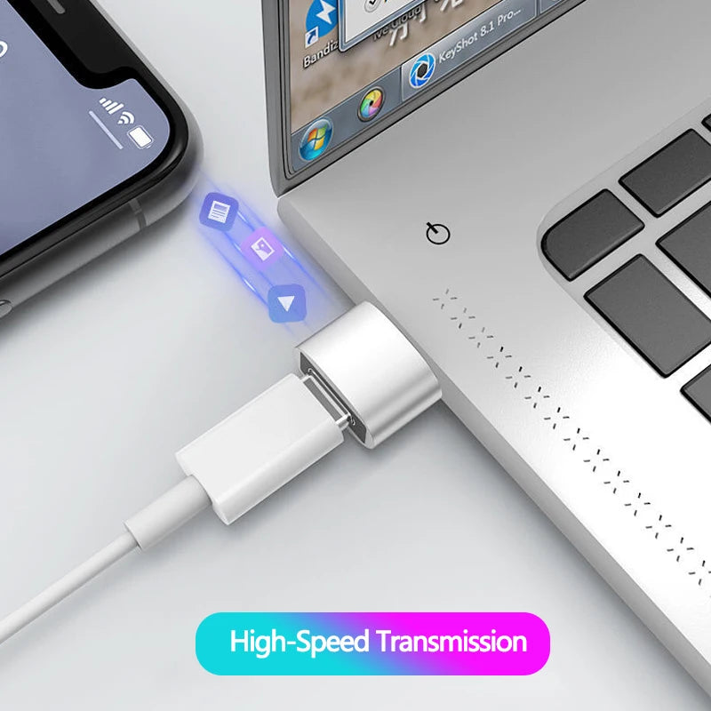 Adaptateur USB-C vers USB-A 2.0/3.0 Alliage – CLEVI Paris