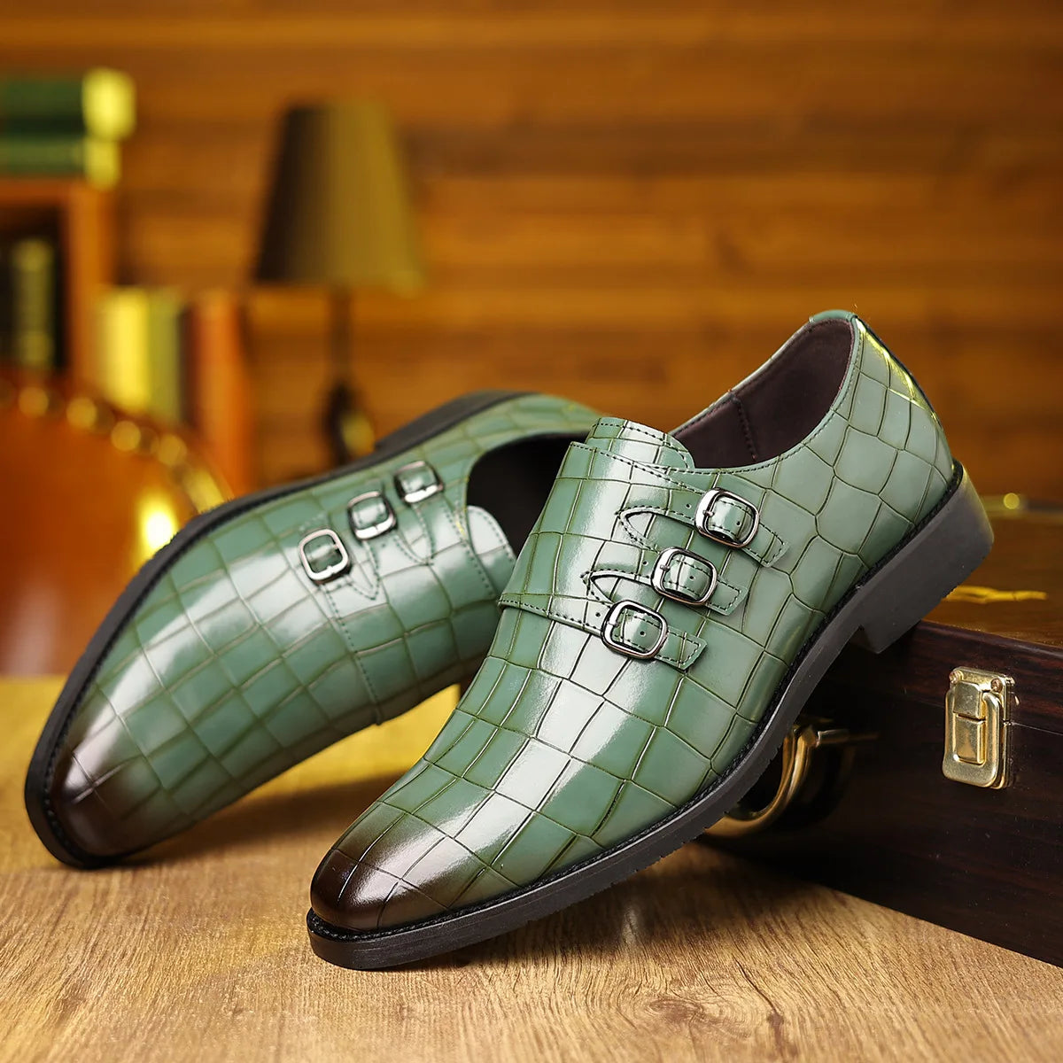 Chaussures homme en cuir fendu à enfiler – CLEVI Paris