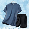 Ensemble Survêtement Homme 2 Pièces Col Rond Manches Courtes – CLEVI Paris