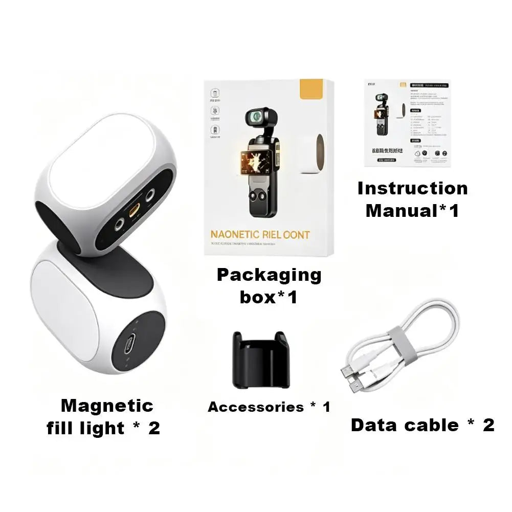 Lampe LED magnétique Pocket 3/4, 10 niveaux – CLEVI Paris
