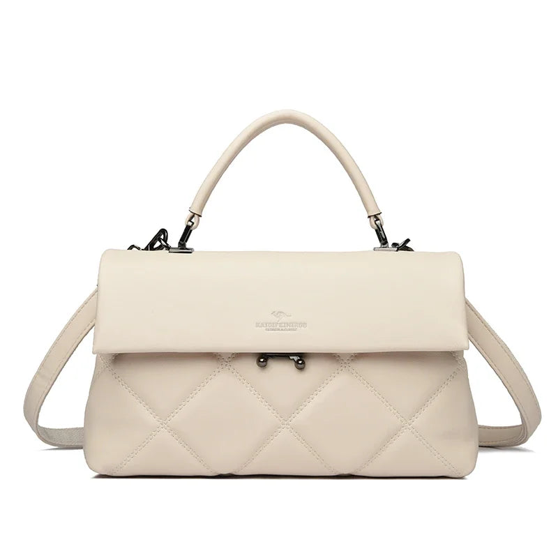 Sac à bandoulière femme souple en PU – CLEVI Paris