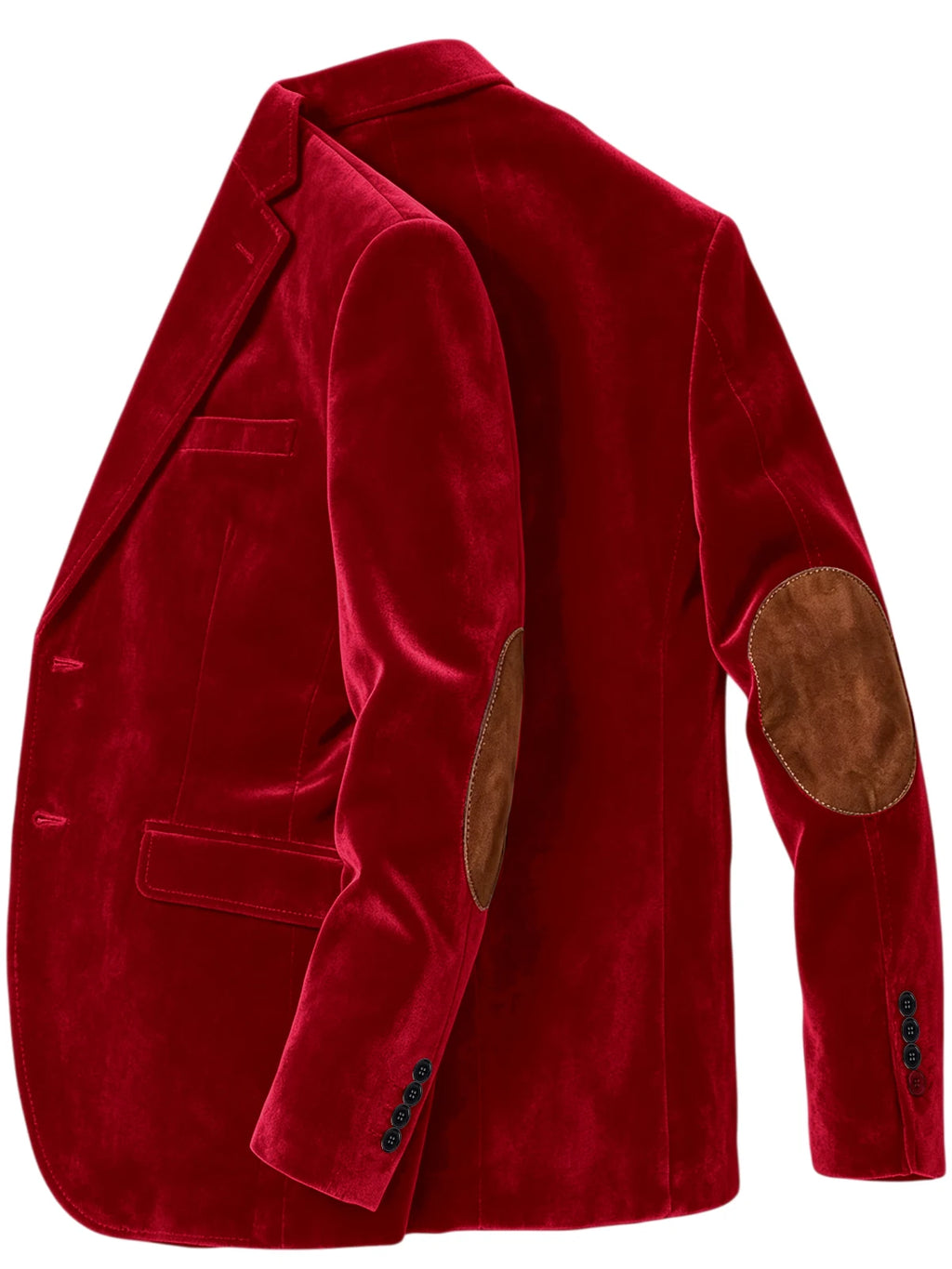 Blazer homme en velours à coudières – CLEVI Paris