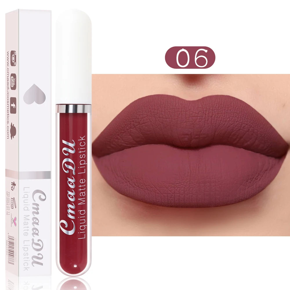 Gloss Liquide Mat Longue Tenue Waterproof Lèvres – CLEVI Paris