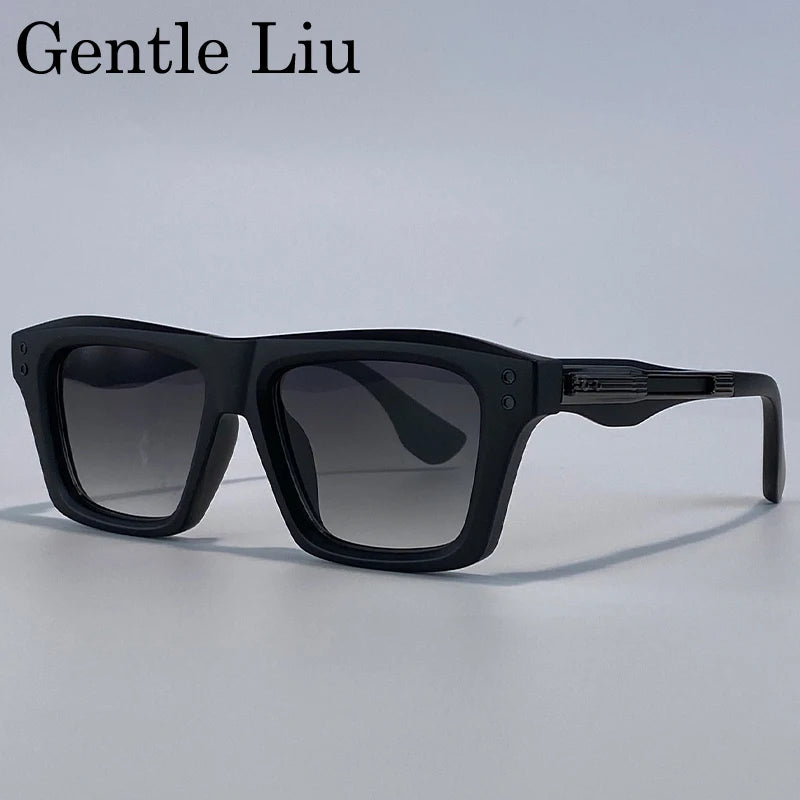 Lunettes de soleil homme carrées rétro – CLEVI Paris