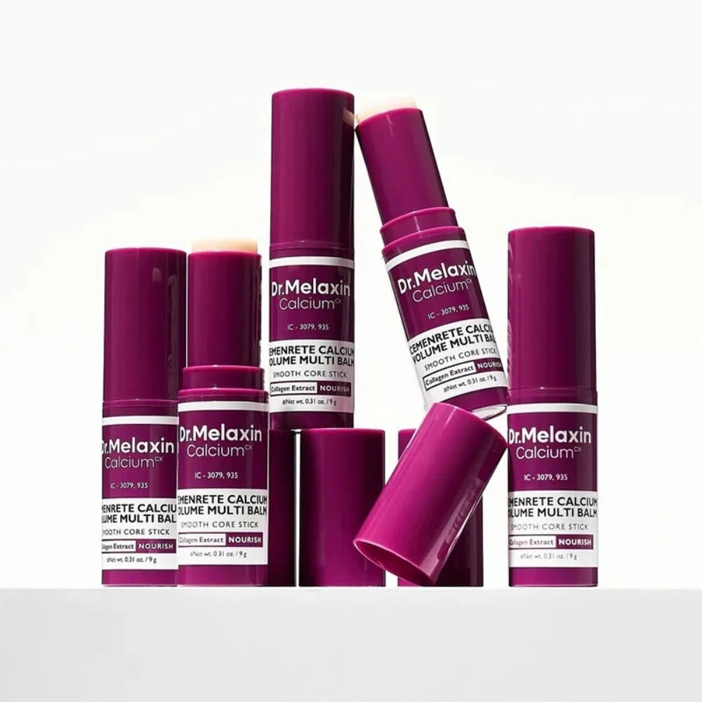 Stick Multifonction Raffermissant & Hydratant 9g – Baume Lèvres Contour Yeux Anti-Rides Calcium Vitamines Unisexe – CLEVI Paris