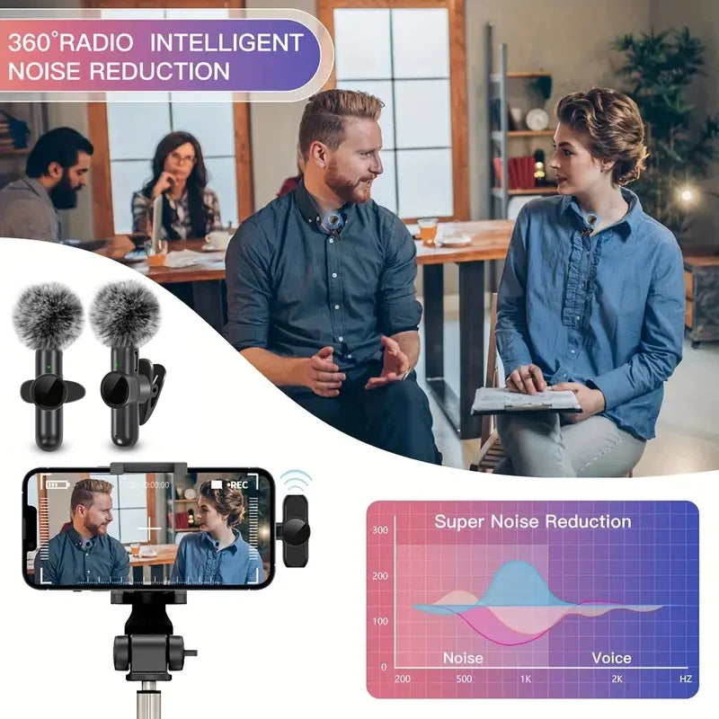 Micro-cravate sans fil iOS et USB-C – CLEVI Paris