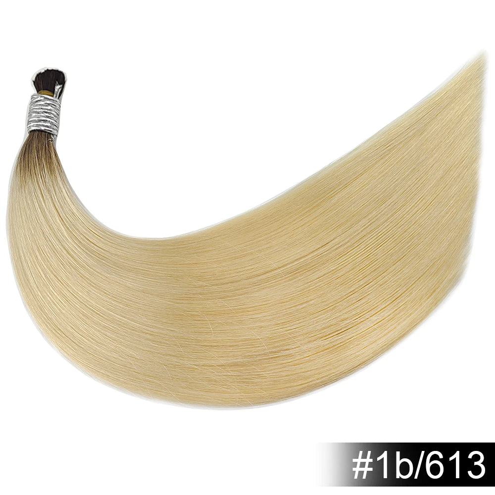 Mèches Bulk Brésiliennes Lisses 100% Cheveux Humains – CLEVI Paris