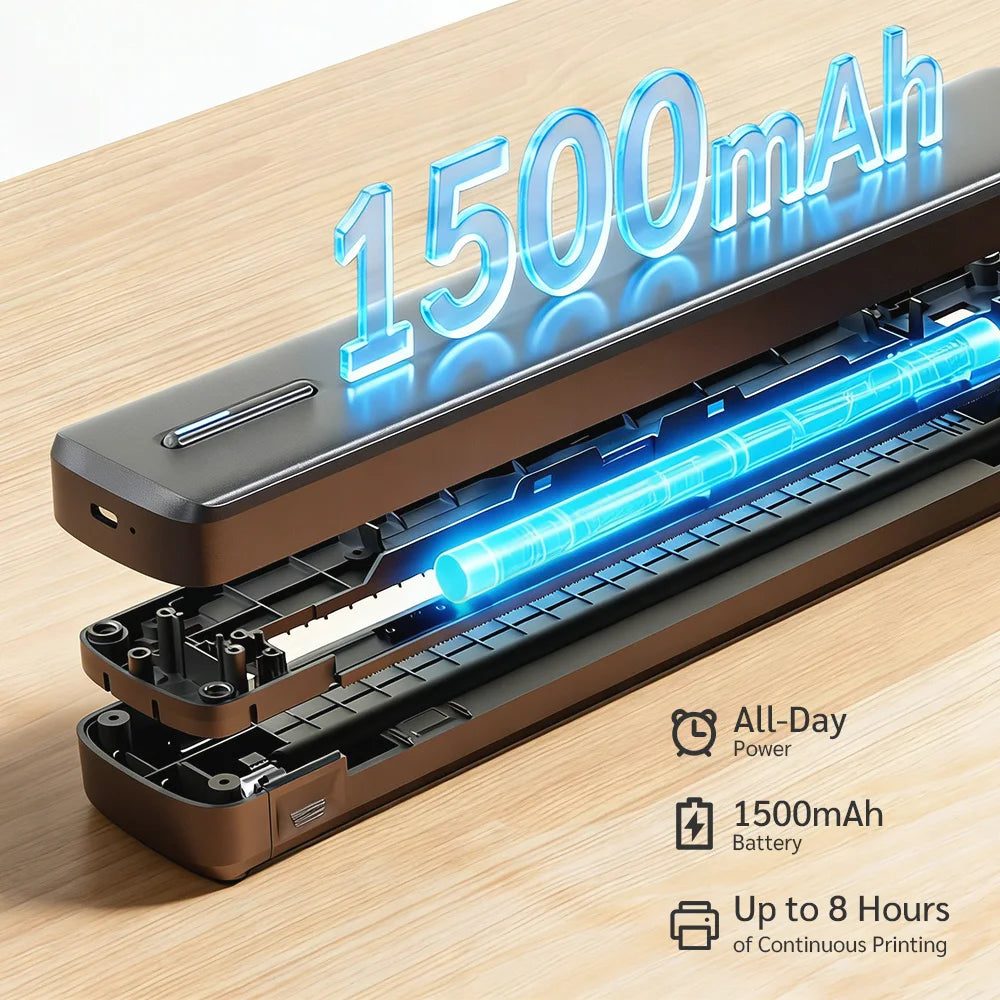 Imprimante thermique portable POLONO D810B – CLEVI Paris