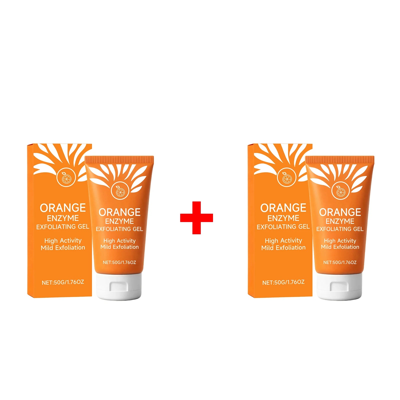 Gel Exfoliant Enzyme d'Orange 50g – Exfoliation Douce Visage & Corps, Nettoie les Pores – CLEVI Paris
