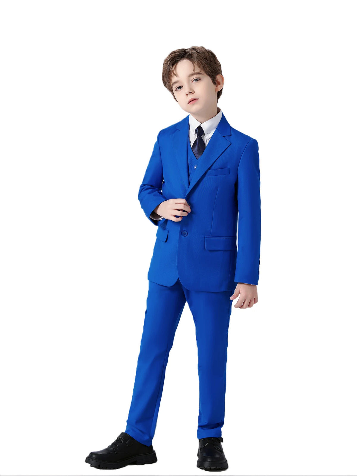 Costume garçon cintré 8044 – CLEVI Paris