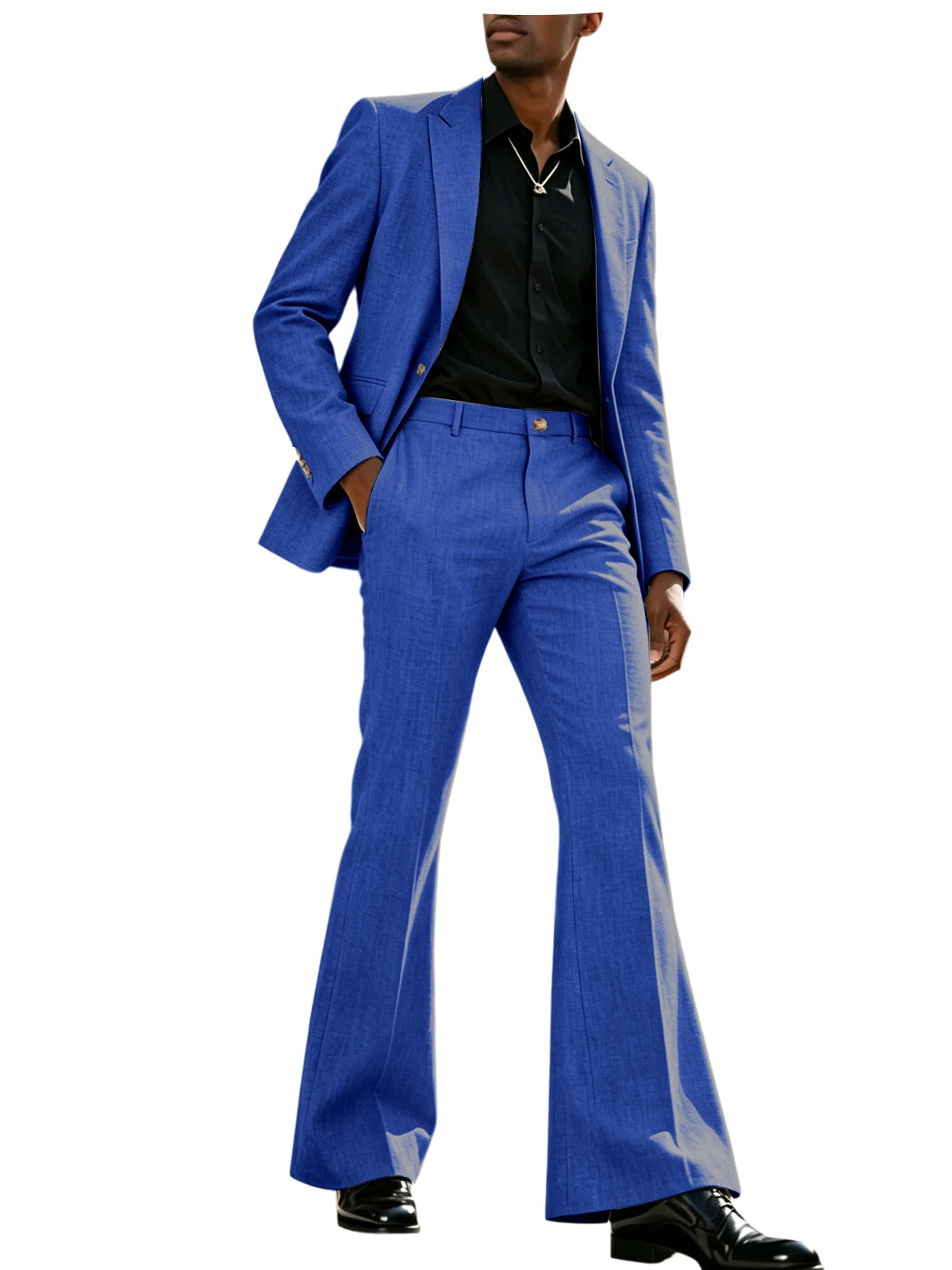 Costume Homme Lin Évasé 2 Pièces – CLEVI Paris