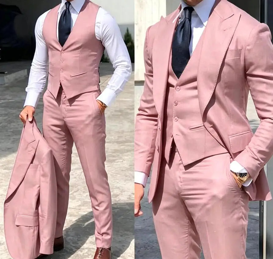 Costume homme 3 pièces pour mariage – CLEVI Paris