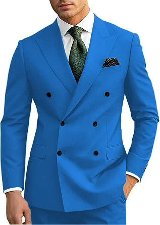 Costume homme 2 pièces double boutonnage – CLEVI Paris