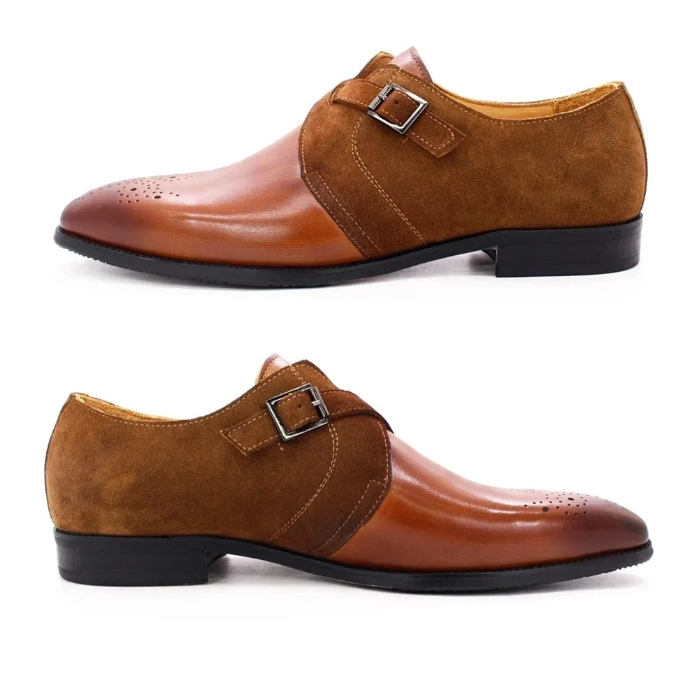 Chaussures à boucle en cuir pour homme – CLEVI Paris