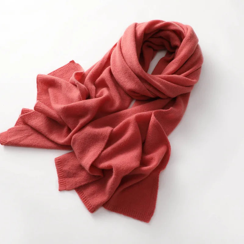 Écharpe 100 % cachemire femme 180 × 45 cm – CLEVI Paris