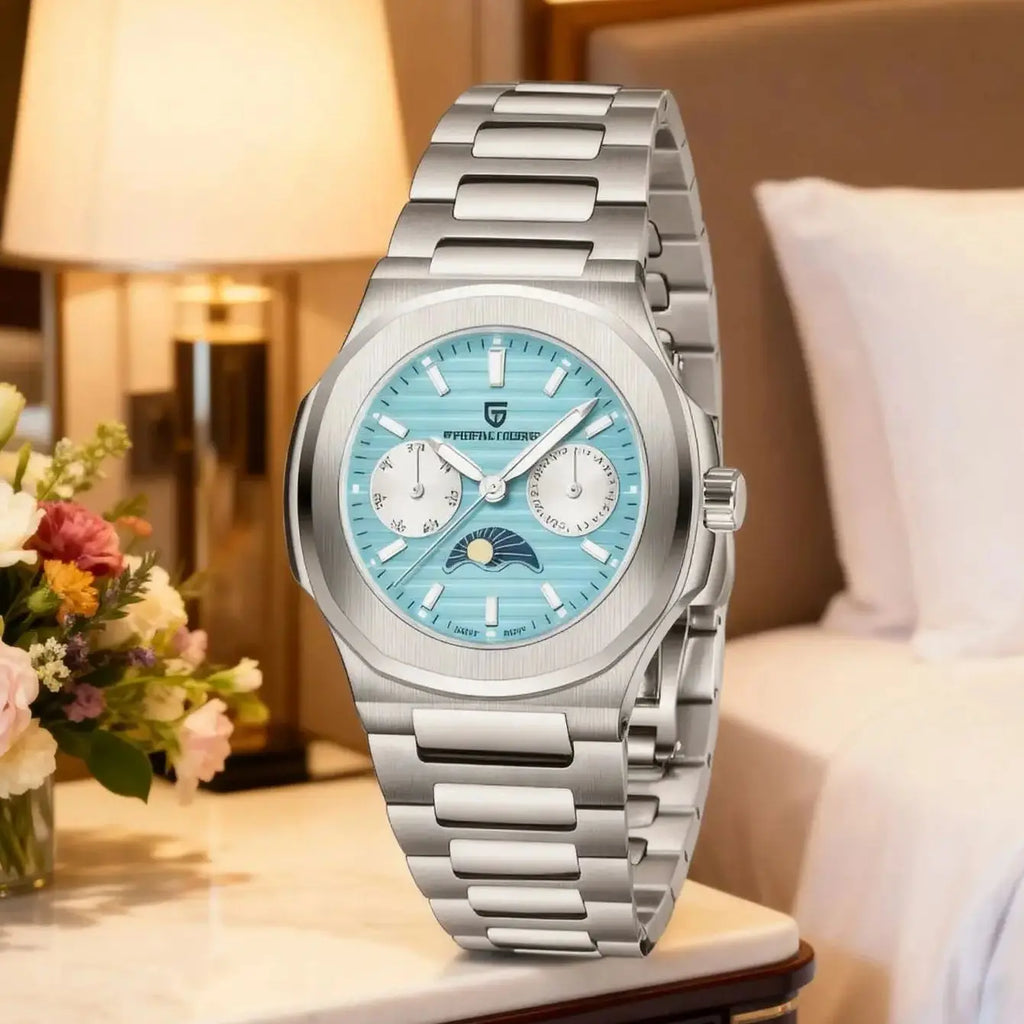 Montre Femme Pagani Design PD-1786 Quartz Phase de Lune Saphir 100m – CLEVI Paris