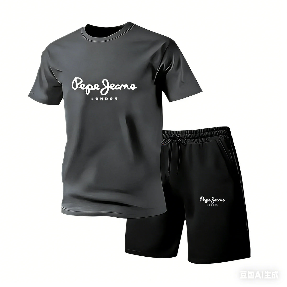 Ensemble 2 Pièces Homme T-Shirt + Short Sport Séchage Rapide Respirant – CLEVI Paris