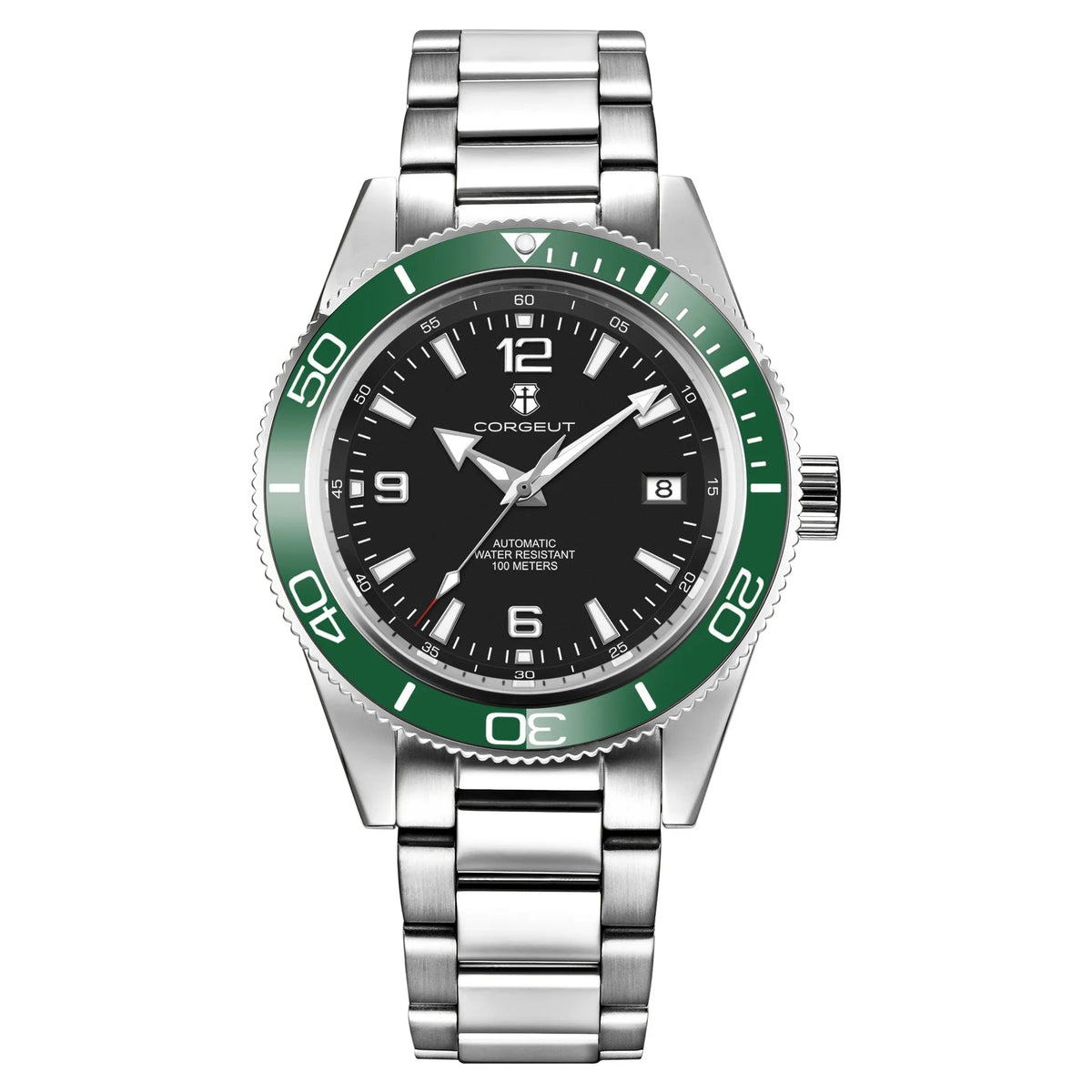 Montre Automatique Homme Corgeut 41mm Saphir Lunette Céramique 200m – CLEVI Paris