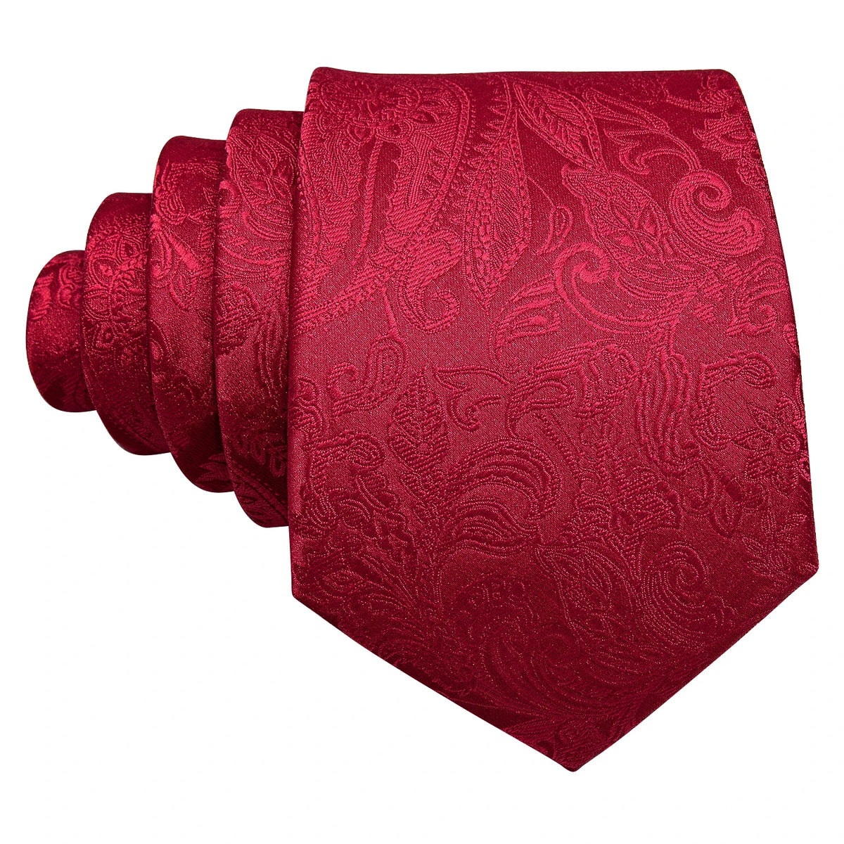 Coffret cravate homme paisley, pochette et boutons – CLEVI Paris