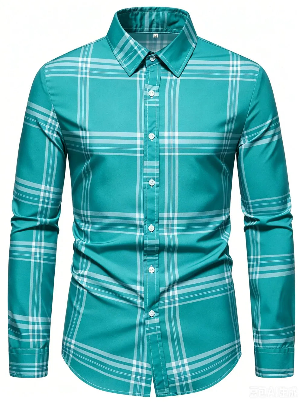 Chemise Homme à Carreaux Imprimés – CLEVI Paris