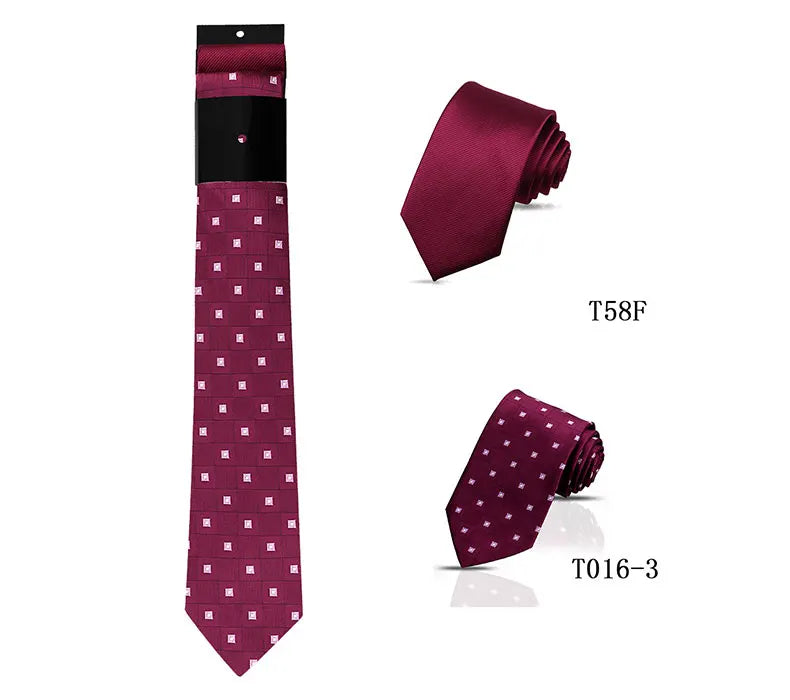 Ensemble de 2 cravates homme élégantes – CLEVI Paris
