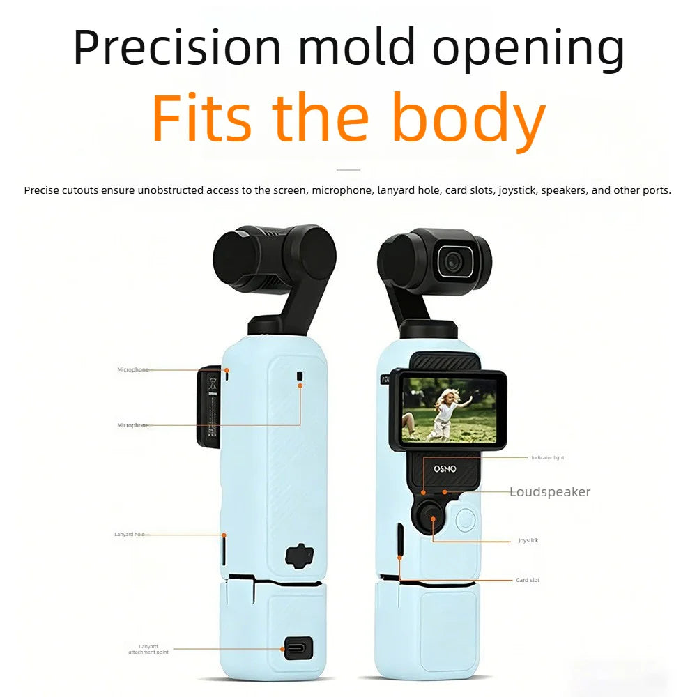 Étui silicone pour DJI Osmo Pocket – CLEVI Paris