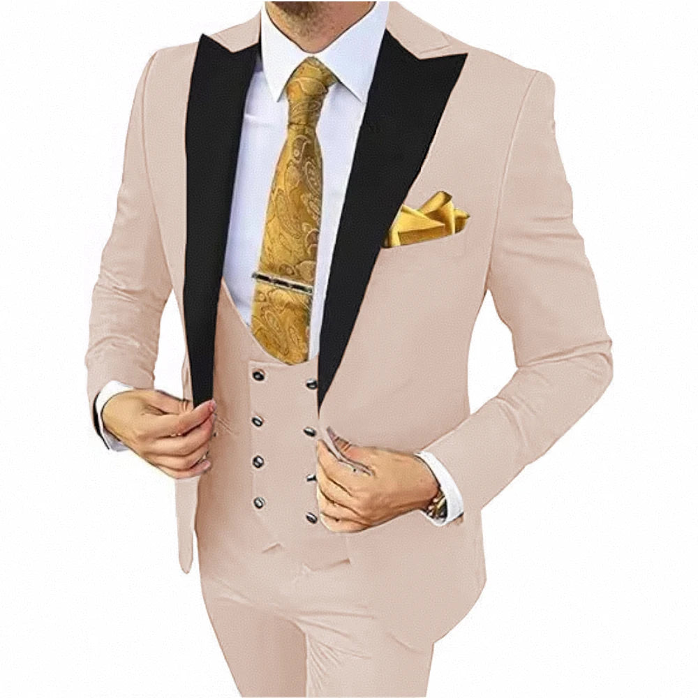 Costume homme 3 pièces élégant – CLEVI Paris
