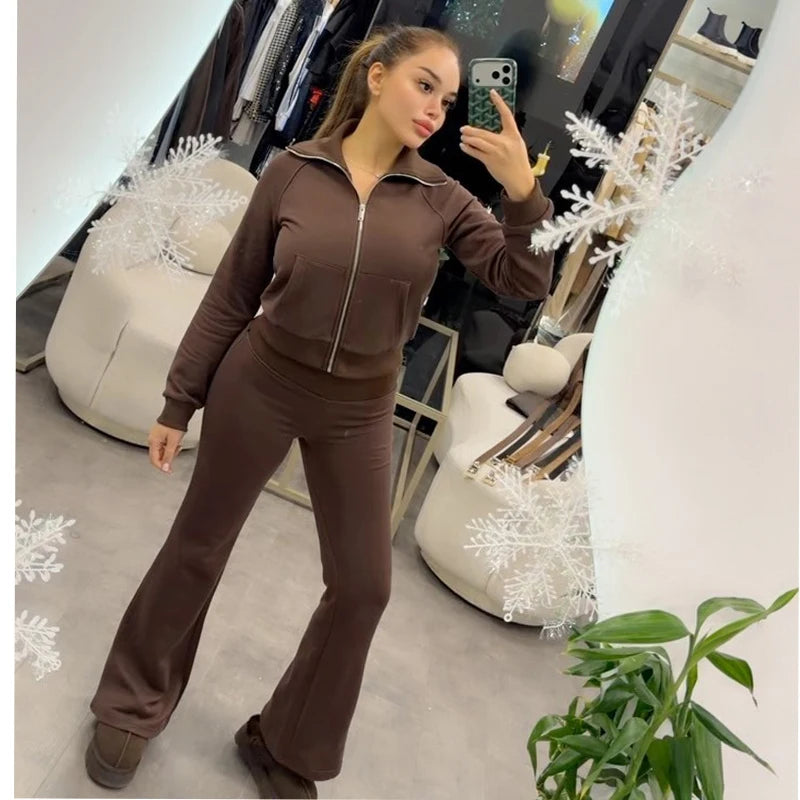 Veste courte ou pantalon évasé femme – CLEVI Paris