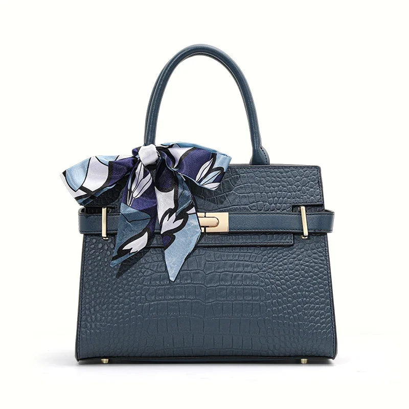 Mini sac à main femme effet croco – CLEVI Paris