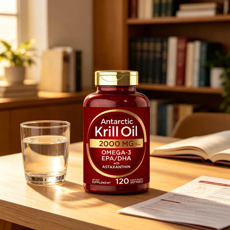 Huile de krill, 60 capsules molles – CLEVI Paris