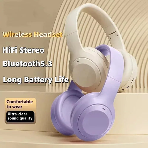Casque BOSETE Circum-Auriculaire Bluetooth 5.3 HiFi 40h Gaming – CLEVI Paris
