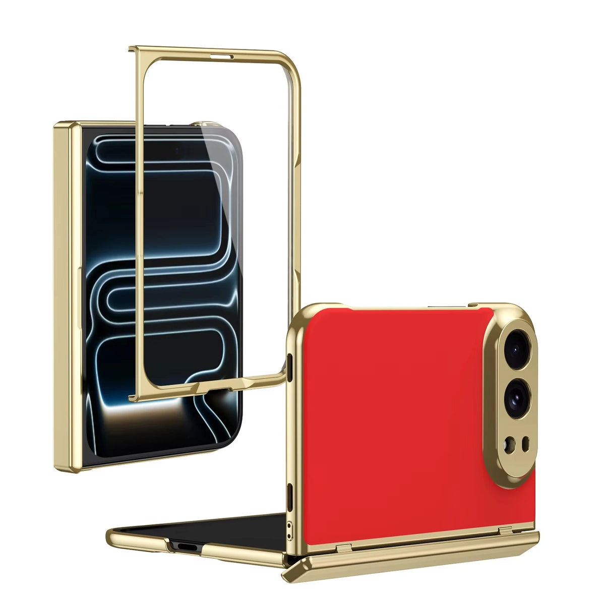 Coque iPhone Duo à charnière renforcée – CLEVI Paris
