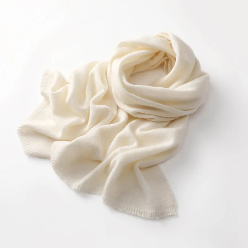Écharpe 100 % cachemire femme 180 × 45 cm – CLEVI Paris