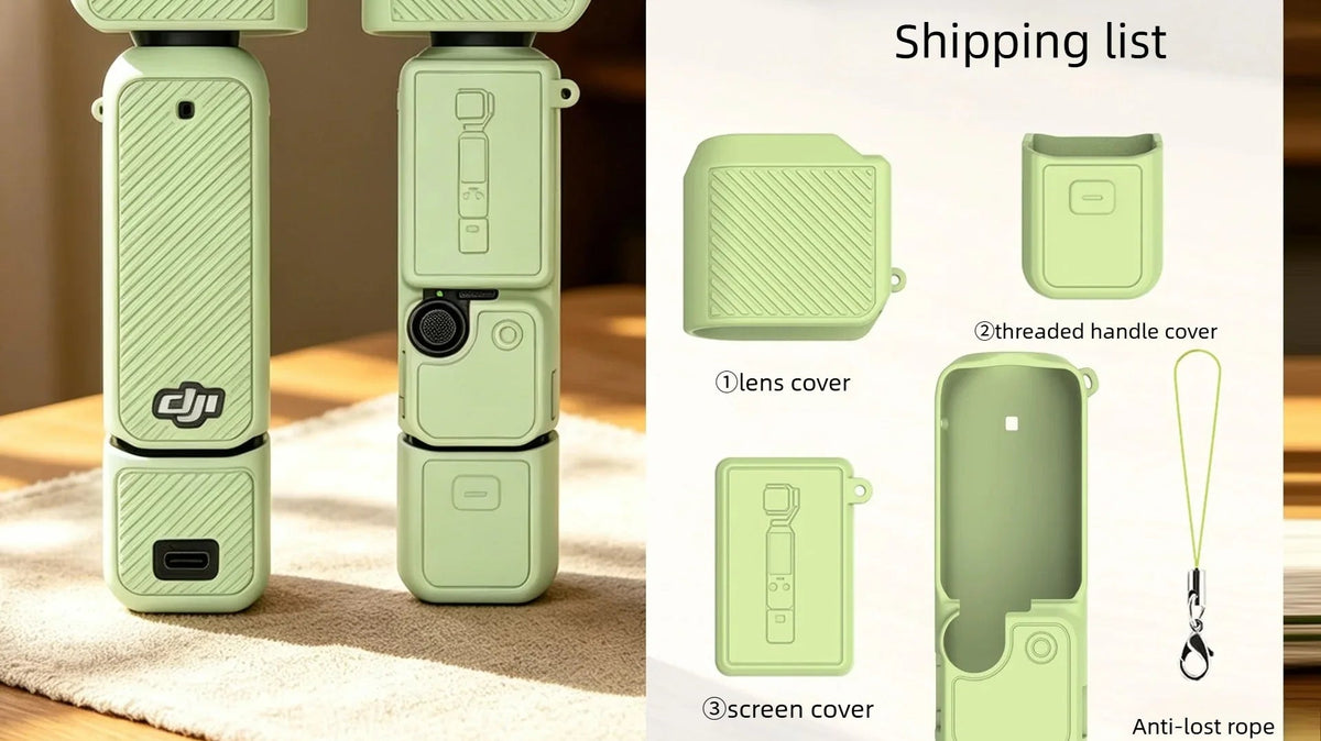 Étui silicone pour DJI Osmo Pocket – CLEVI Paris