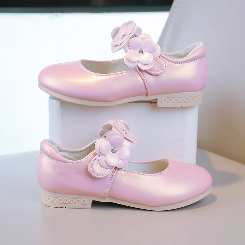 Chaussures Mary Jane fille à fleurs – CLEVI Paris