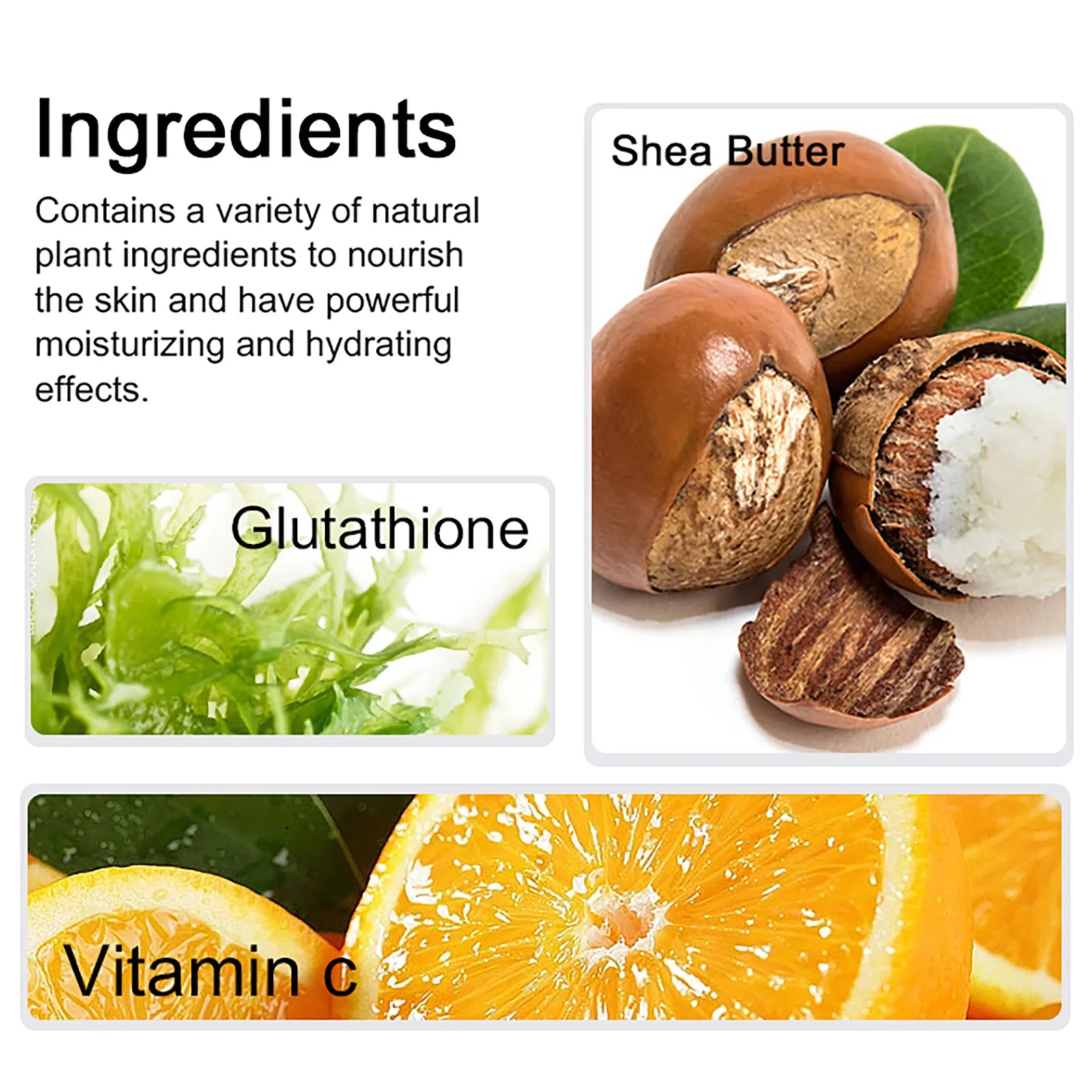 Crème Corps Éclaircissante AILKE – Beurre de Karé, Glutathion & Vitamine C – CLEVI Paris