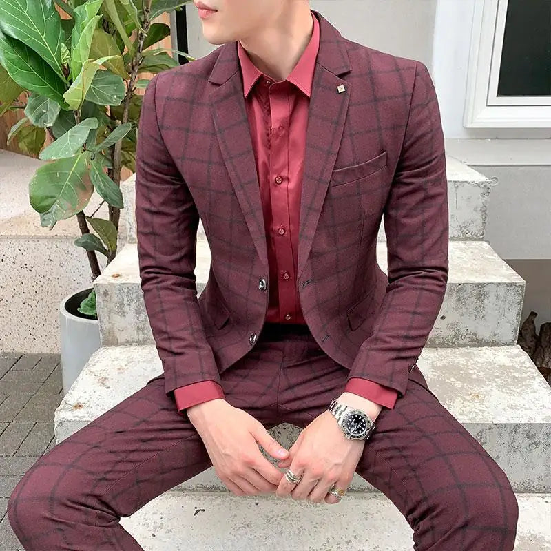 Costume homme 2 pièces pour mariage – CLEVI Paris