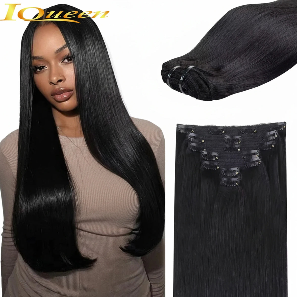 Extensions Clip-in Brésiliennes Cheveux Humains – CLEVI Paris