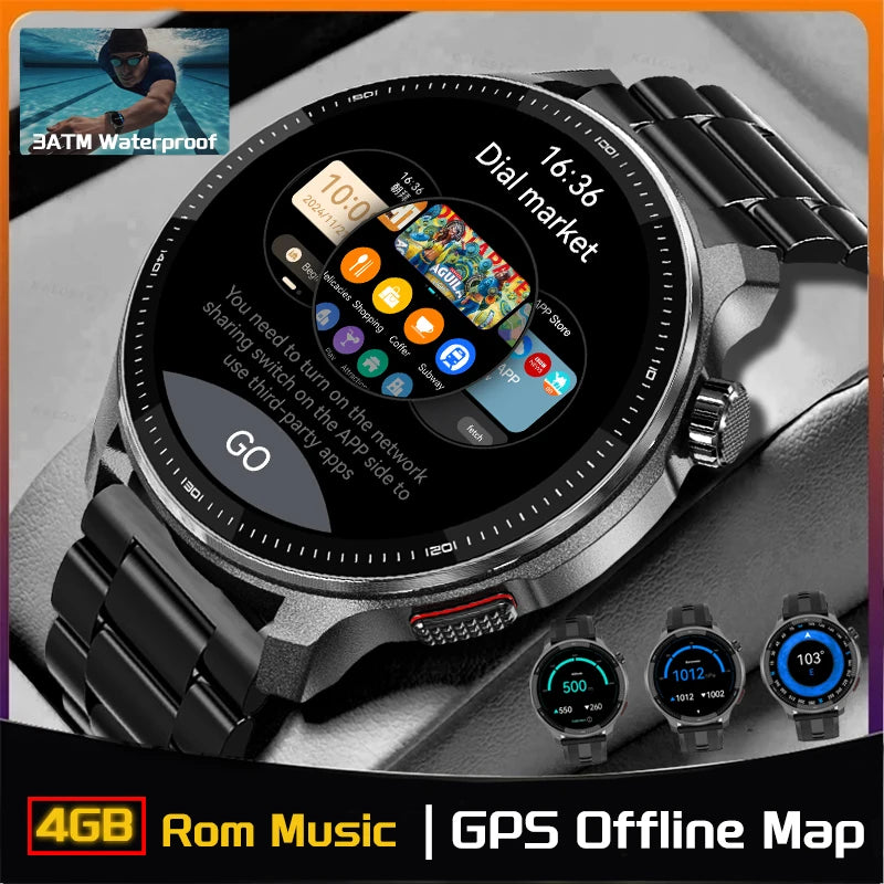 Montre GPS DTG6 AMOLED cartes hors ligne – CLEVI Paris