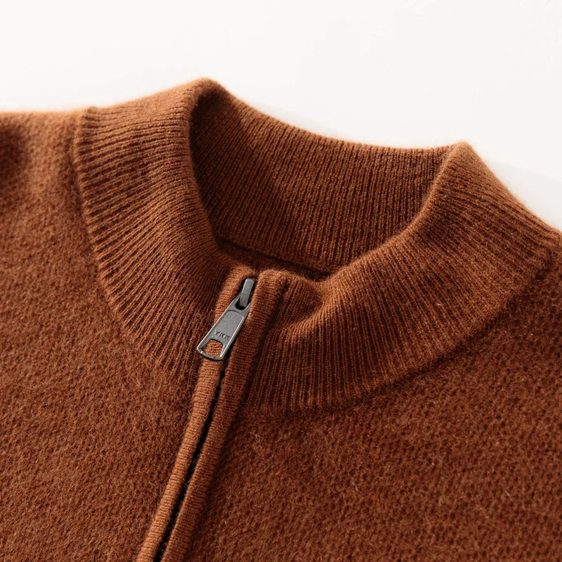 Ensemble homme cachemire col montant – CLEVI Paris