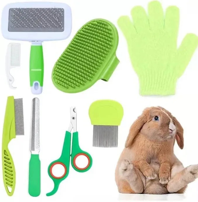 Kit de toilettage pour chat avec brosses – CLEVI Paris