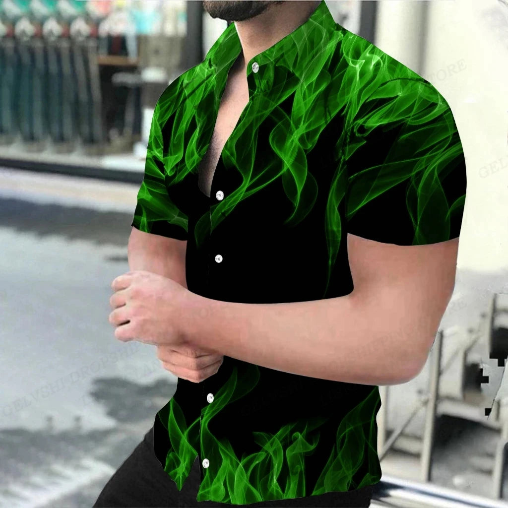 Chemise Hawaïenne Baroque Homme – CLEVI Paris