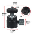 Mini rotule FEICHAO 360° à vis 1/4 – CLEVI Paris