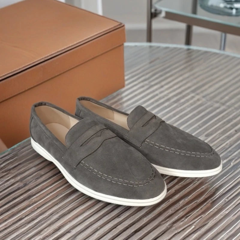 Mocassins Daim Respirants Slip-on Homme – CLEVI Paris