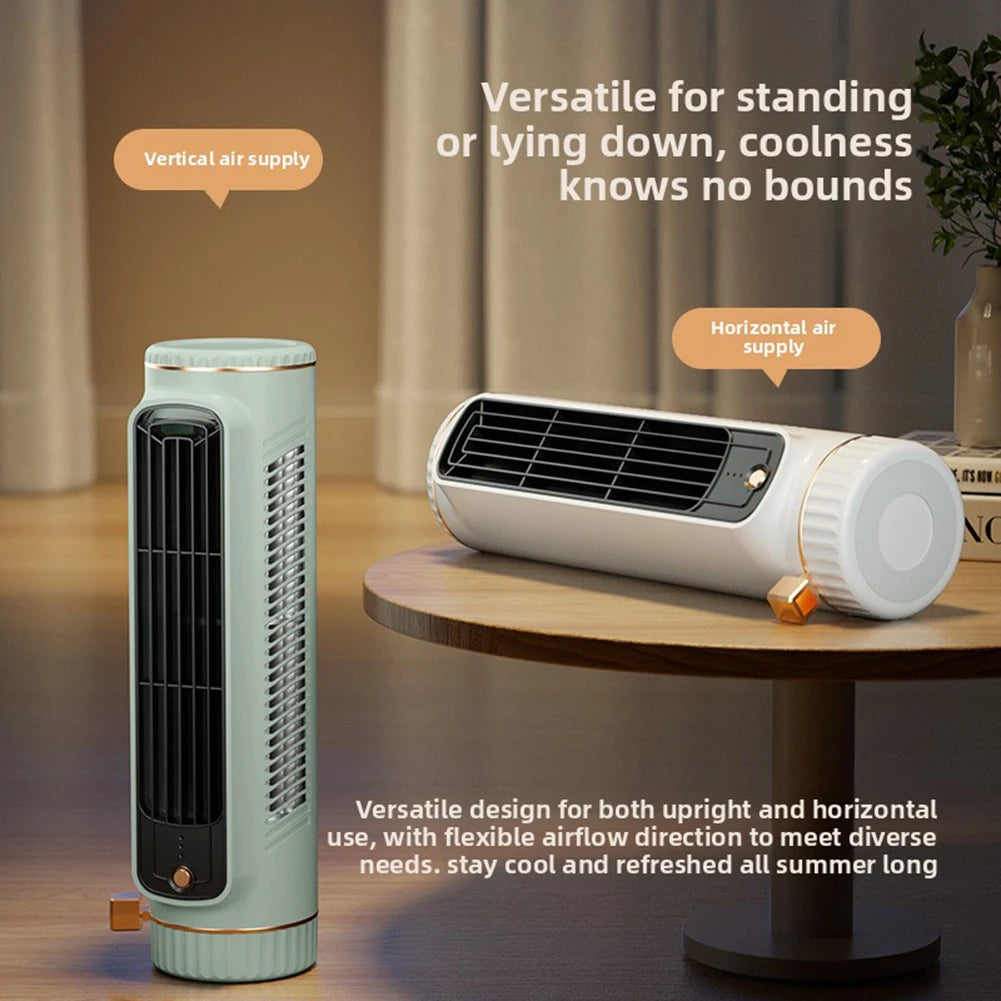 Mini ventilateur tour rechargeable – CLEVI Paris