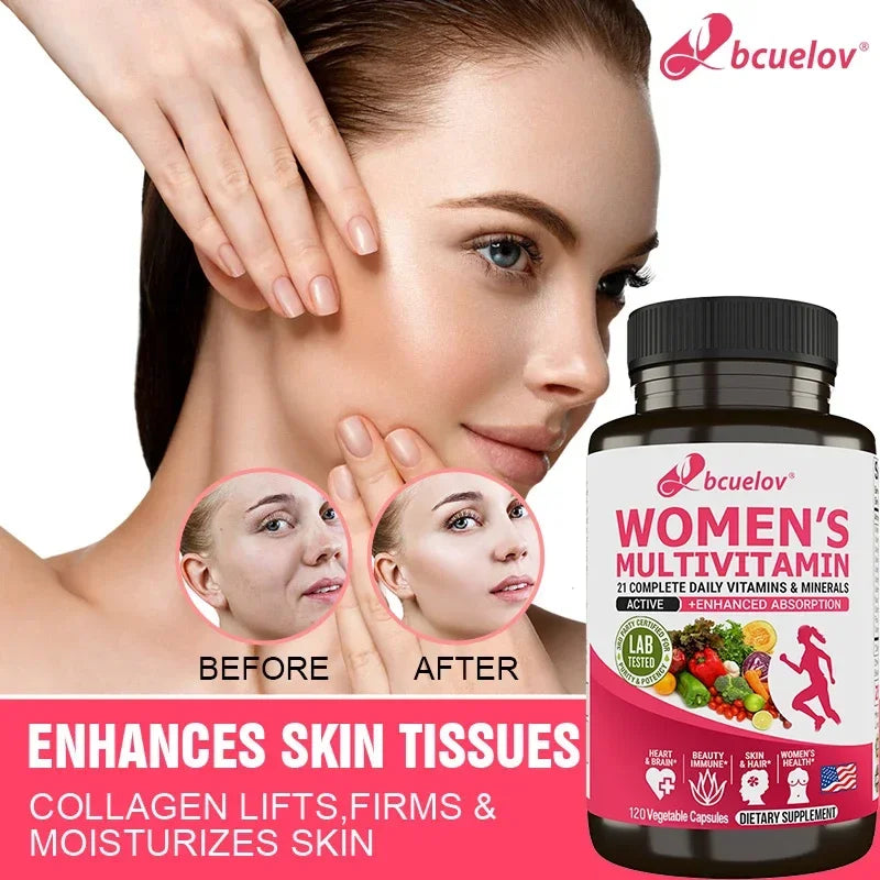Multivitamines femme en capsules – CLEVI Paris