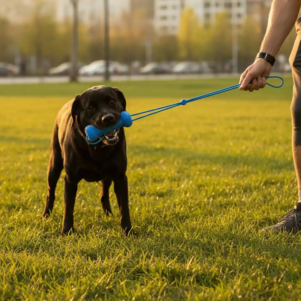 Jouet à mâcher pour chien avec corde – CLEVI Paris