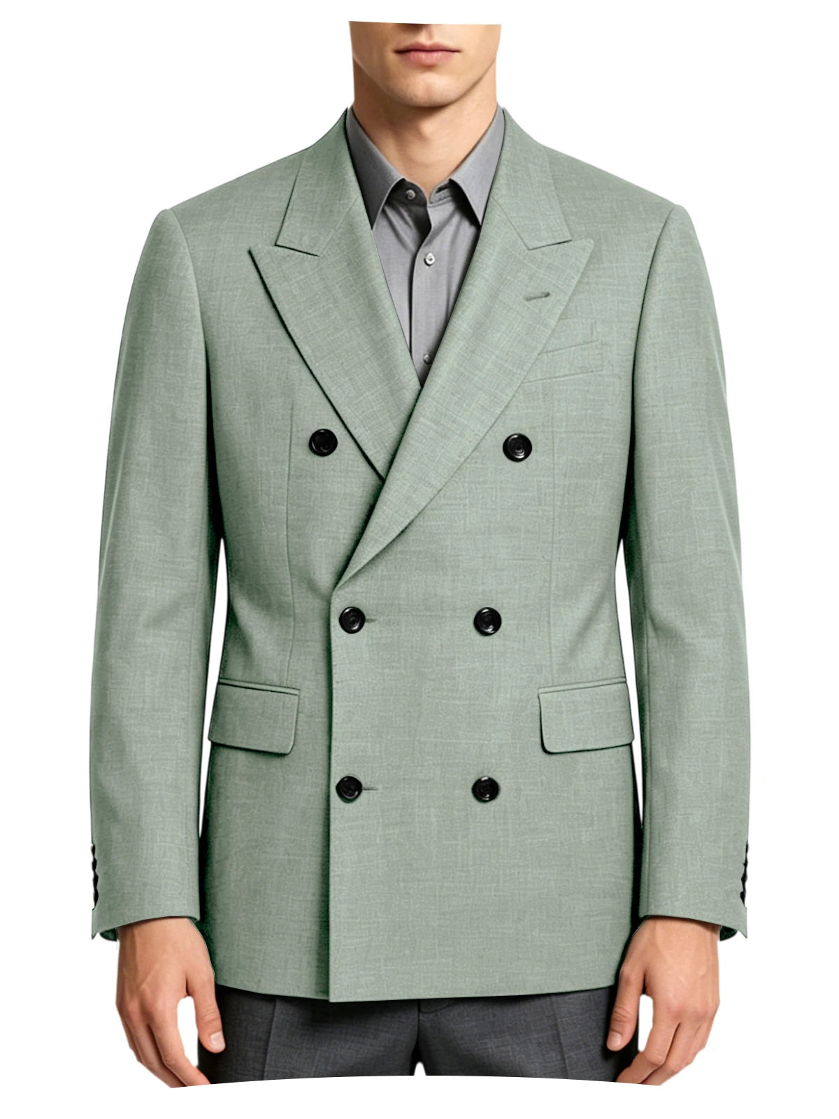Costume homme 2 pièces coton et lin – CLEVI Paris