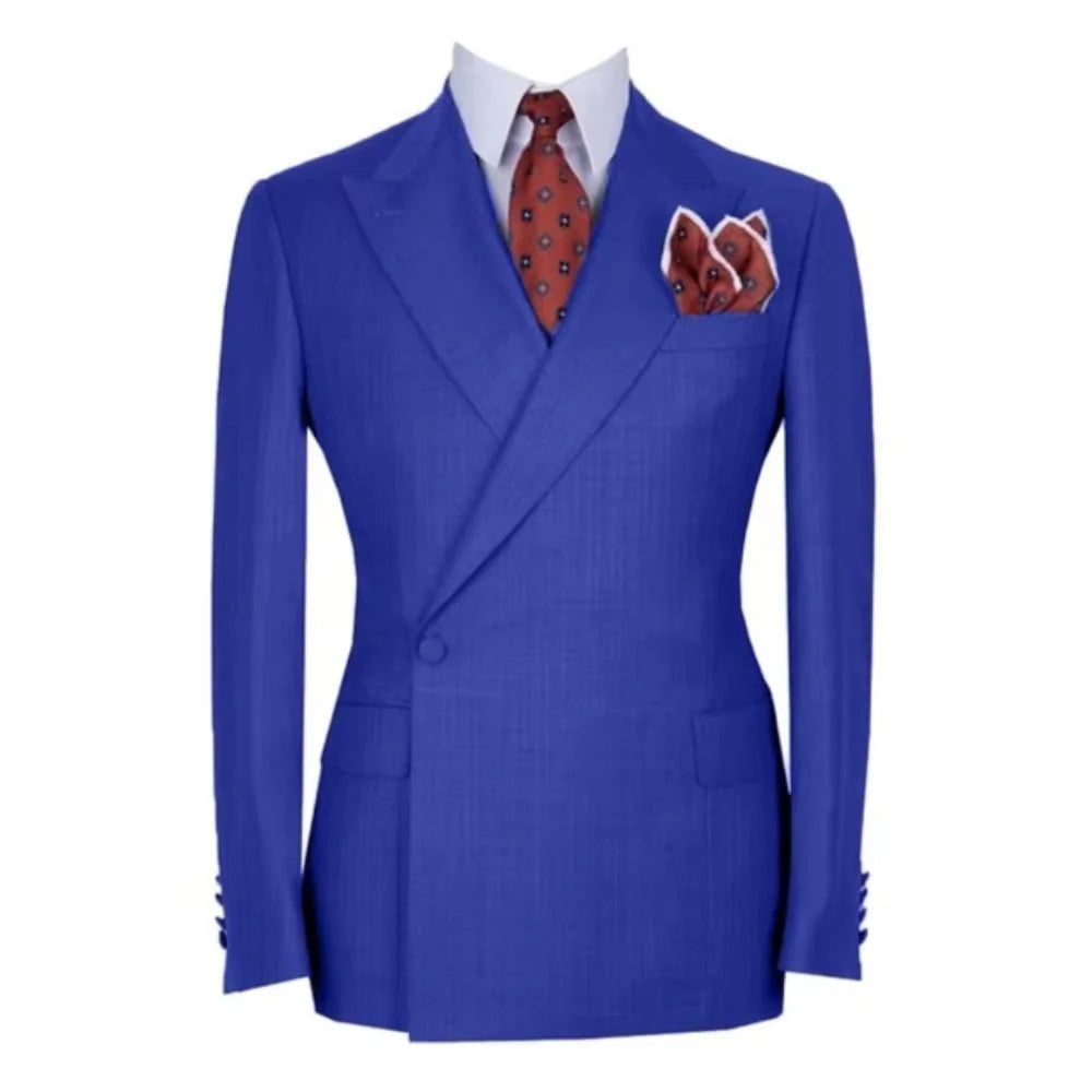 Costume homme 2 pièces à revers pointus – CLEVI Paris
